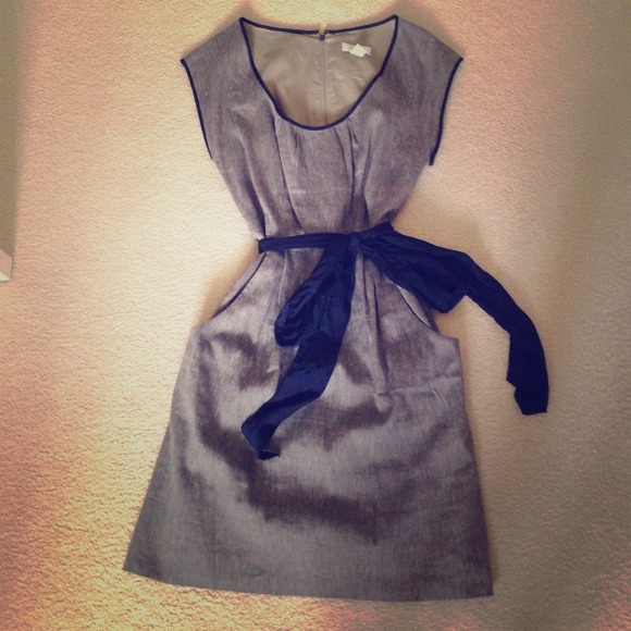 Ann Taylor Loft Linen Dress