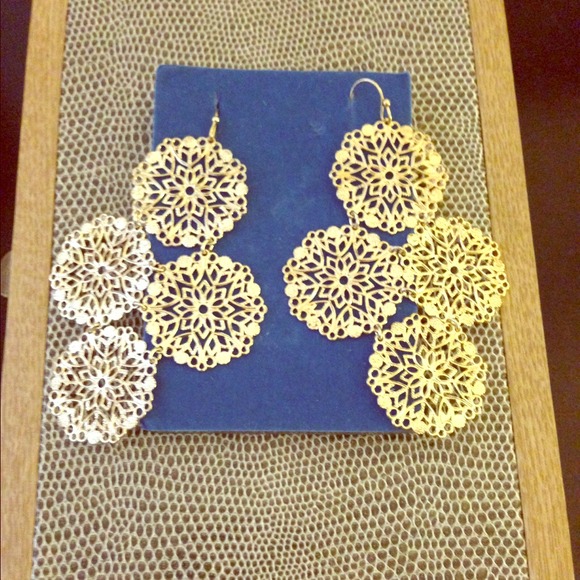 Faux Gold Earrings