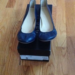 Cece leather ballet flats   Color navy