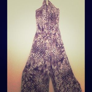Animal Print Jumpsuit!!