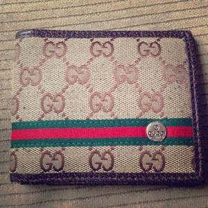Men's inspired Gucci wallet