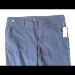 Navy lightweight denim trouser leg GAP pants