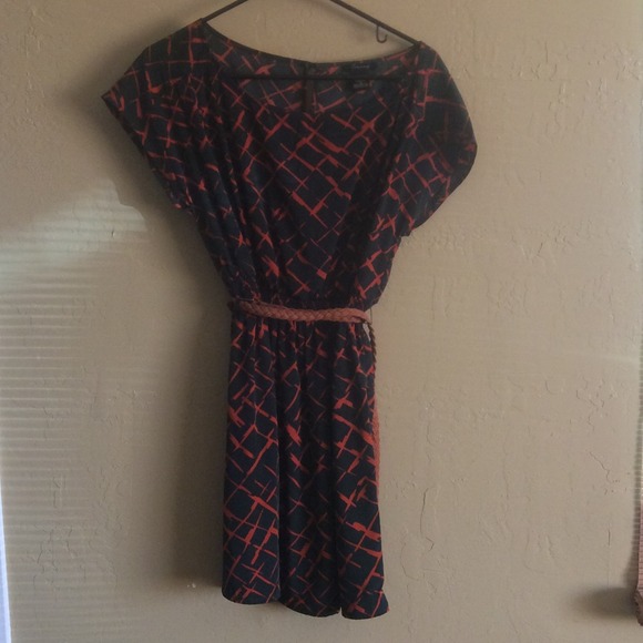 Boat neck dress
