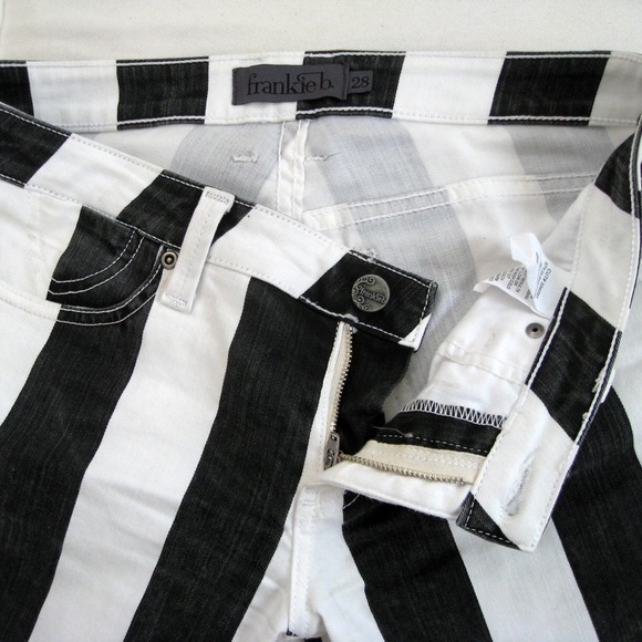 ππ2XHPππ frankie B black and white pants.ππ - Picture 2 of 2