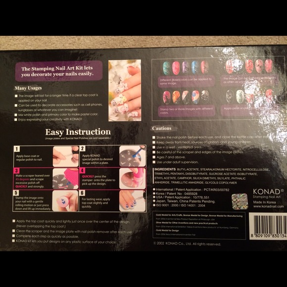 Konkad Stamping Nail Kit.