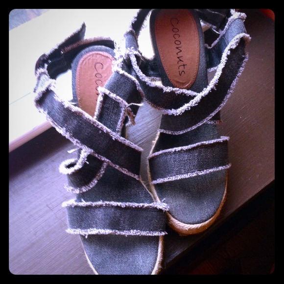 Coconuts platform sandals.