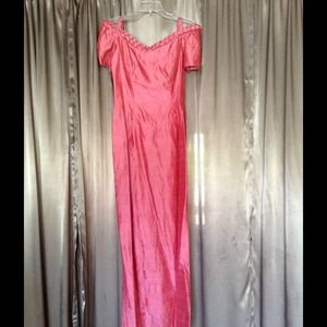 Vintage pink bridesmaid or prom dress size 8