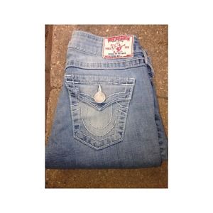 True religion cut off shorts
