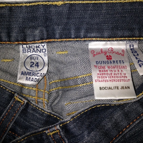 Lucky Brand "Socialite Jeans" size 24/00 - Picture 2 of 3