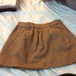 Wool J Crew skirt