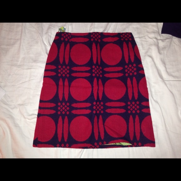 Boden size 2 mod print mini skirt - Picture 2 of 2