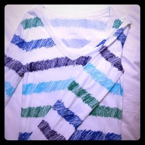 Long sleeved patterned shirt