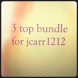 2 top bundle for jcarr1212