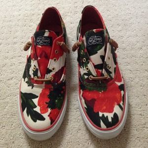 Floral Sperry Topsiders