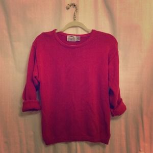 Simple Red Sweater