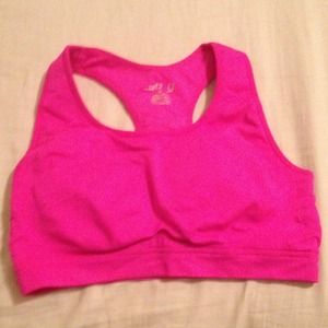 Hot pink BCG Sports Bra