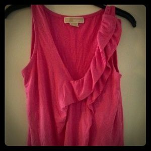Pink top from Michael Kors