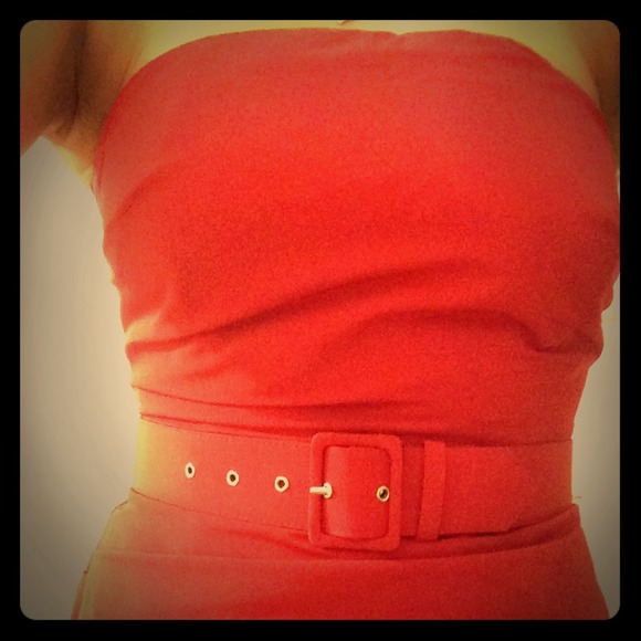Little Red Cocktail Dress