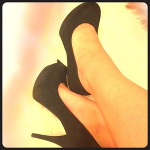 Black heels
