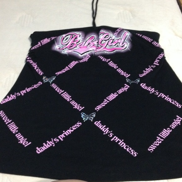 Plus size Black halter top