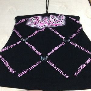 Plus size Black halter top