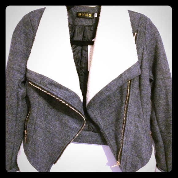 Cropped warm jacket NWT