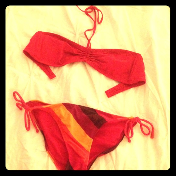 Red bikini