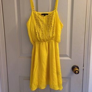 💕Bundled💕 Lucca Couture Yellow Studded Sundress