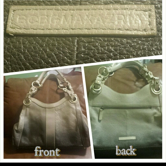 Reduced! BCBGMAXAZRIA leather bag.. seldom used! - Picture 1 of 4