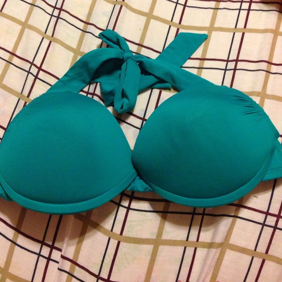 Teal target bikini top - Picture 1 of 1
