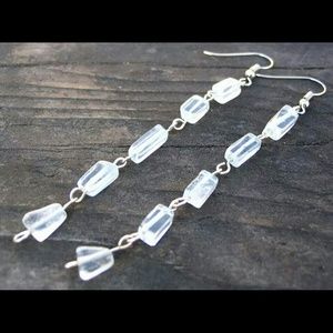 Custom made Aquamarine earrings
