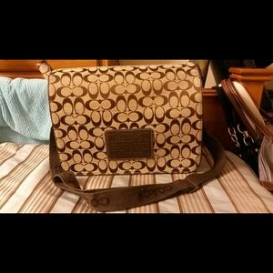 COACH messenger bag