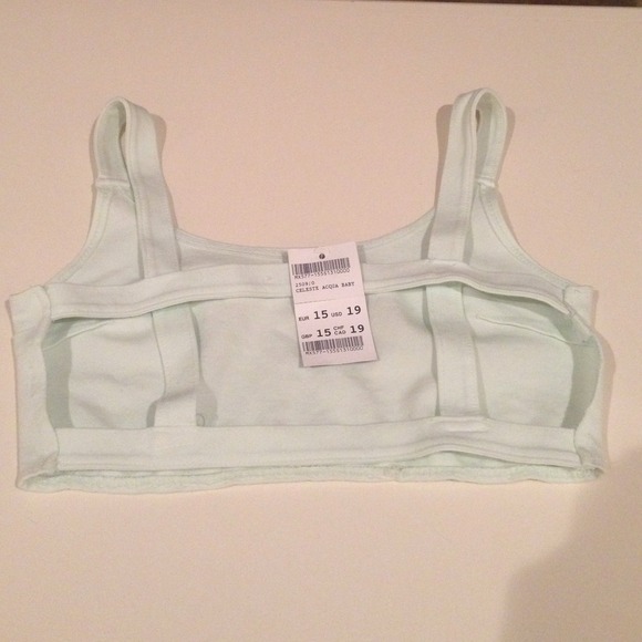 Brandy Melville Jamie Top in "Celeste Acqua Baby"