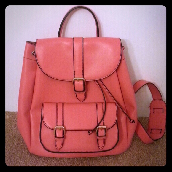 Pink back pack