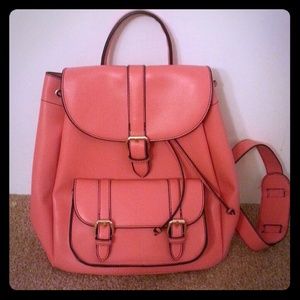 Pink back pack