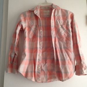 J. Crew Tops - 🌟REDUCED🌟JCrew Crewcuts Plaid Shirt, Size 10 J. Crew Tops - 🌟REDUCED🌟JCrew Crewcuts Plaid Shirt, Size 10