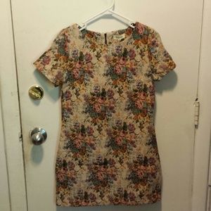 8Birdies floral tapestry dress