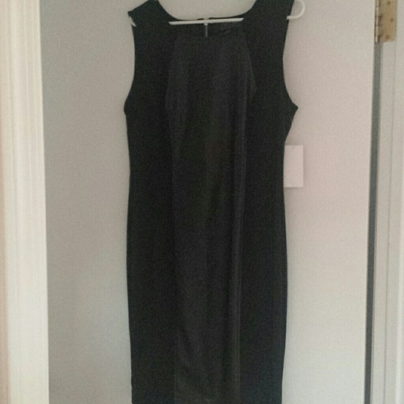 TRULLI Faux Leather Dress