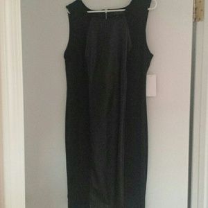 TRULLI Faux Leather Dress