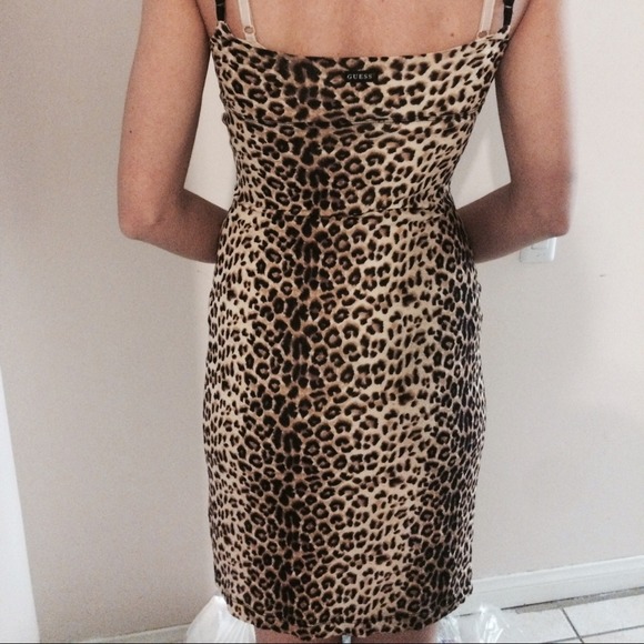 Guess Dress Leopard Print - Picture 3 of 4