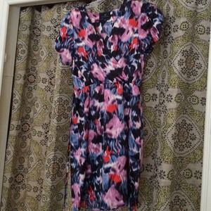 Banana Republic beautiful watercolor dress