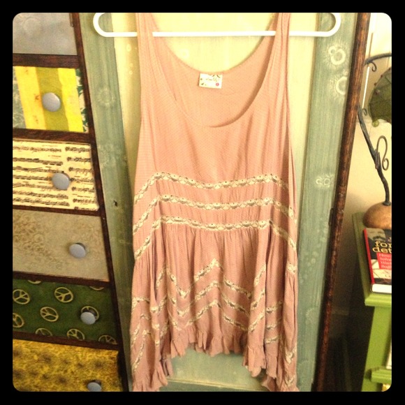 Free People Smock Top