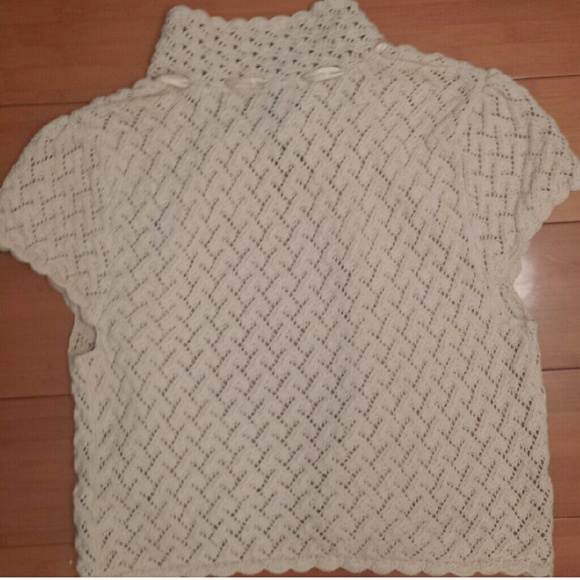 Blush pink Bebe mini cardigan - Picture 2 of 4