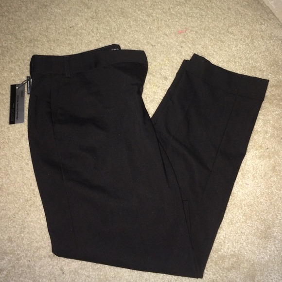 Express black editor ankle pants
