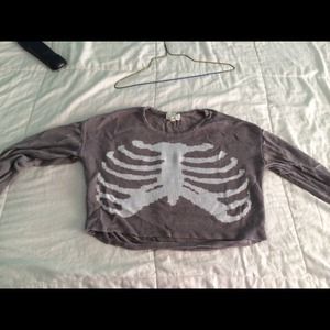 Skeleton sweater