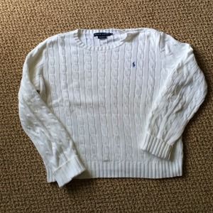 Ralph Lauren Cable Knit Cotton Sweater