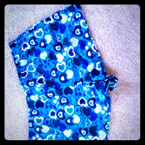 Pajama shorts.