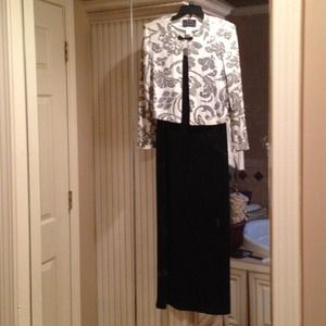 Alex Evenings special occasion tea length dress 12