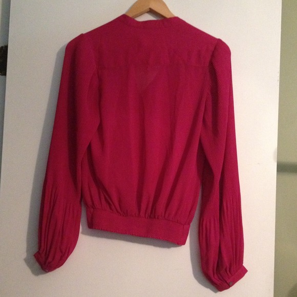 Pleat Sleeve Blouse - Picture 2 of 2