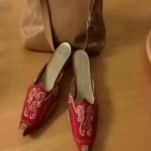 Oriental style mules